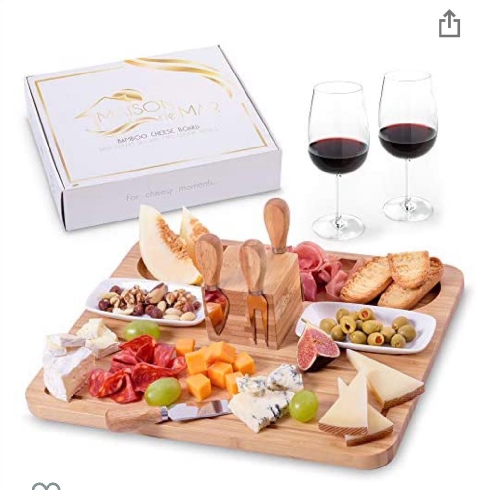 New bamboo cheese board